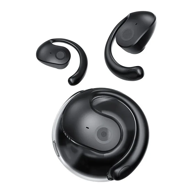 New Wireless Bluetooth 144 Languages Ear Hanging Headphone Translator for Travel Business AI Real-time Language Translation