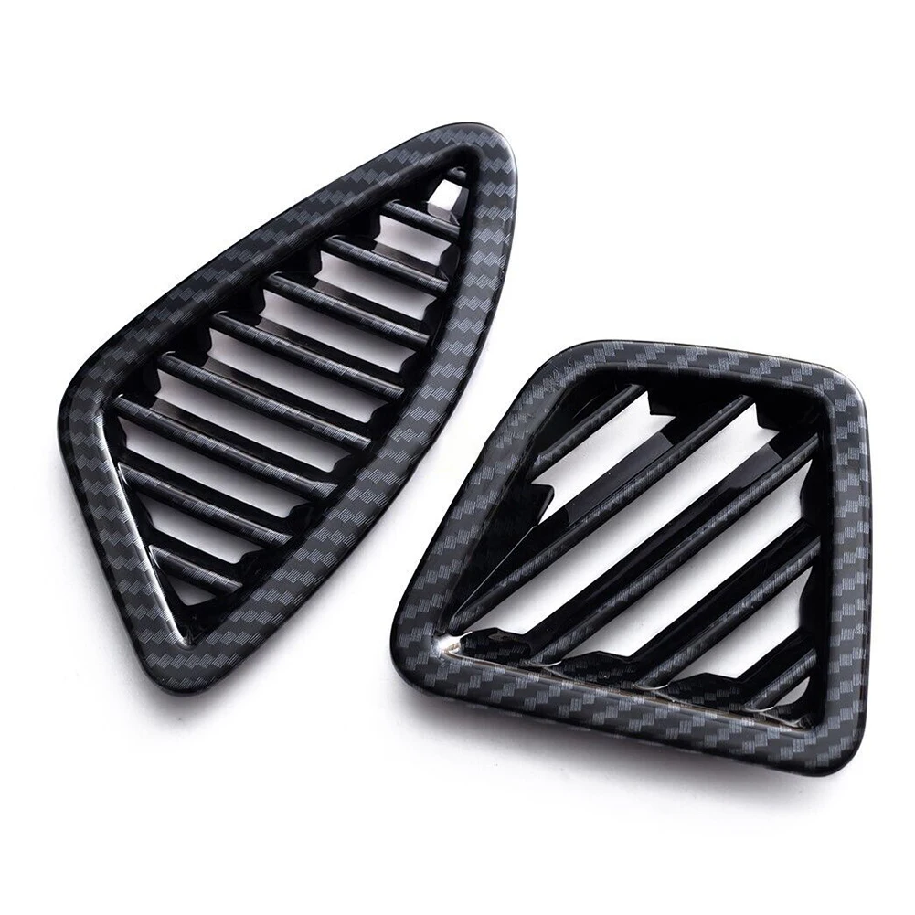 

A Pair For Kia Sportage 2023 Carbon Fiber Car Center Console Vent Cover Trims Air Vent Interior Modification Parts