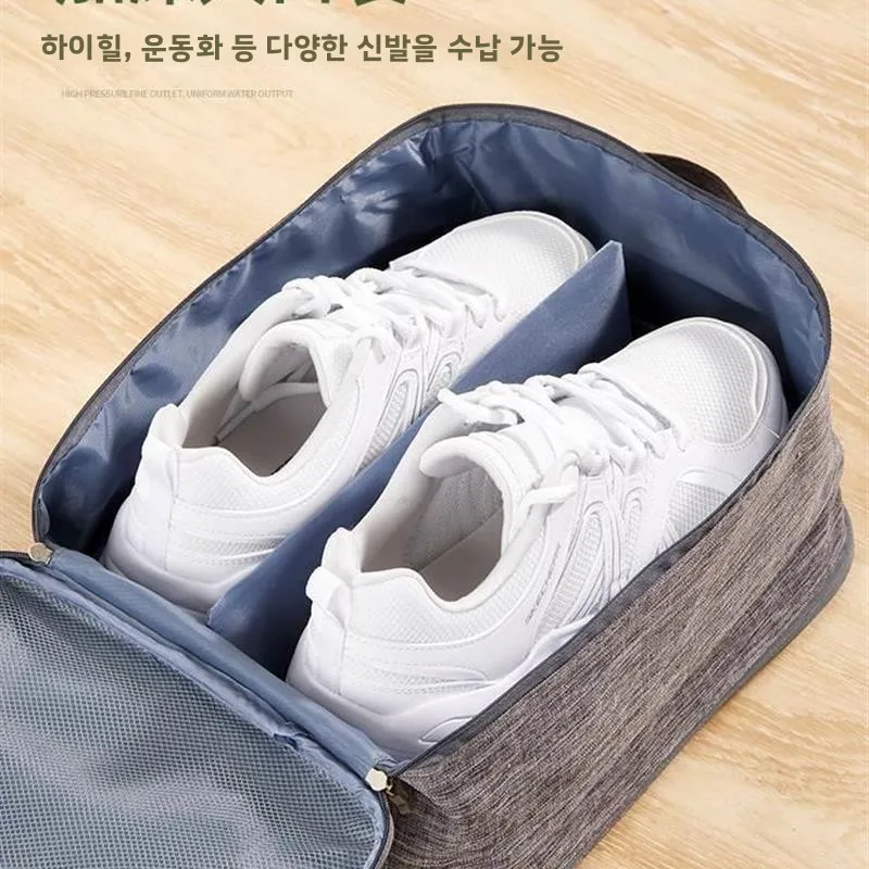 여행용 신발 가방 보관함 야외용 방진 신발 커버 부츠 보호대 가정 정리 솔루션 (중국산)