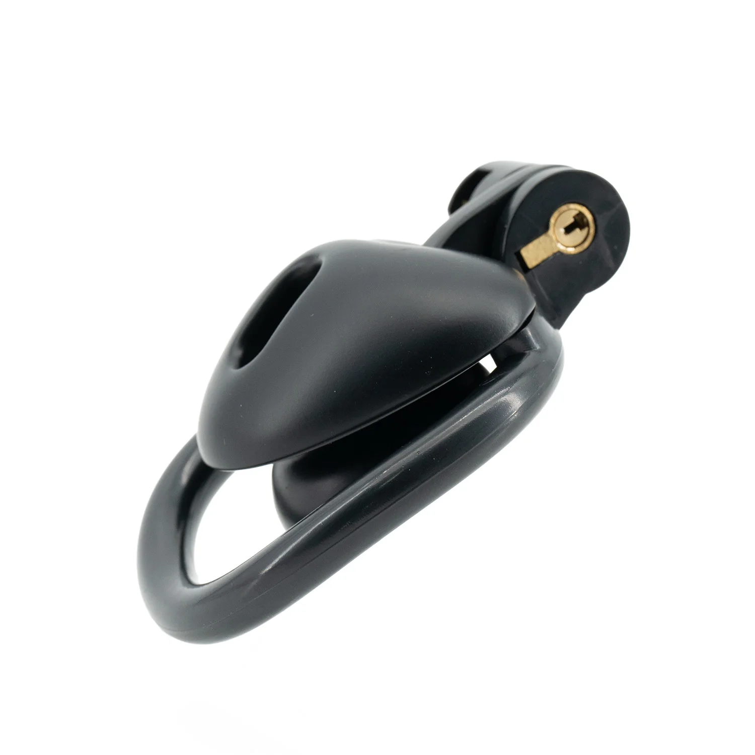 Penis chastity cage chastity lock sex toy Heart Shape Man Chastity Cage Negative Mini Penis Device With 4 Size Curve Ring
