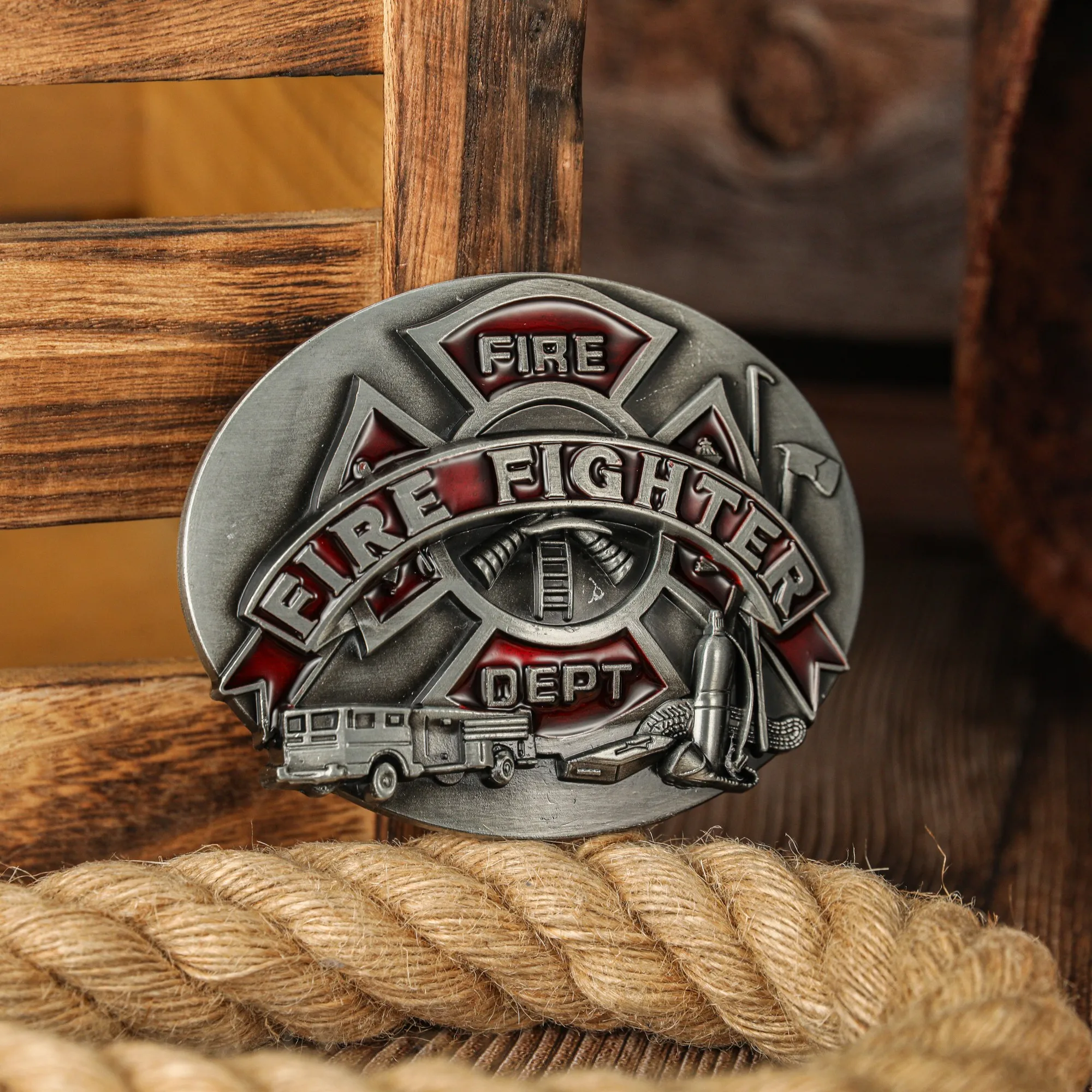 Oil-Drip Mechanical Tool Series Buckle: Versatile Western Men's Belt Accessory