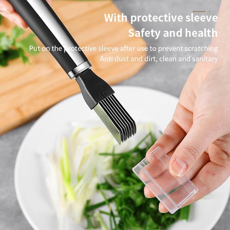 Vegetable Scallions Cutter Shred Silk Knife Easy Green Onion Grater Speedy  Food Chopper Vegetable Shredder Kitchen Accessories - AliExpress