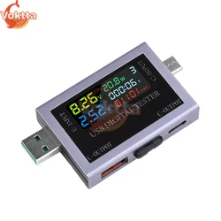 Enhanced USB Tester with Digital Voltmeter & Ammeter for Voltage, Current, Power, and Battery Capacity Analysis (USB TYPE - C)