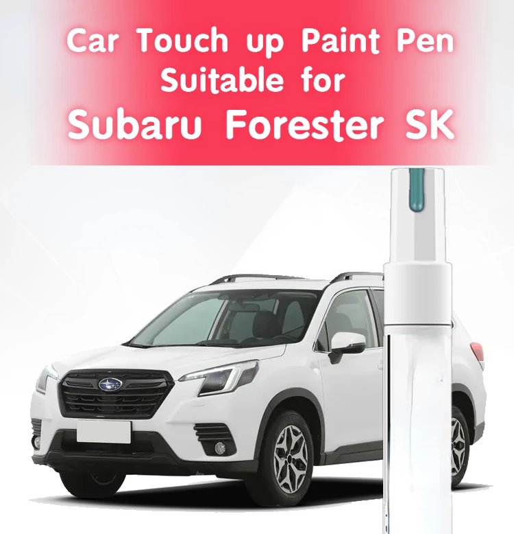 

Car Touch up Paint Pen Suitable for Subaru Forester SK Paint Fixer Pearl White Gem Black Bead Light Blue Car Scratch Repair Car