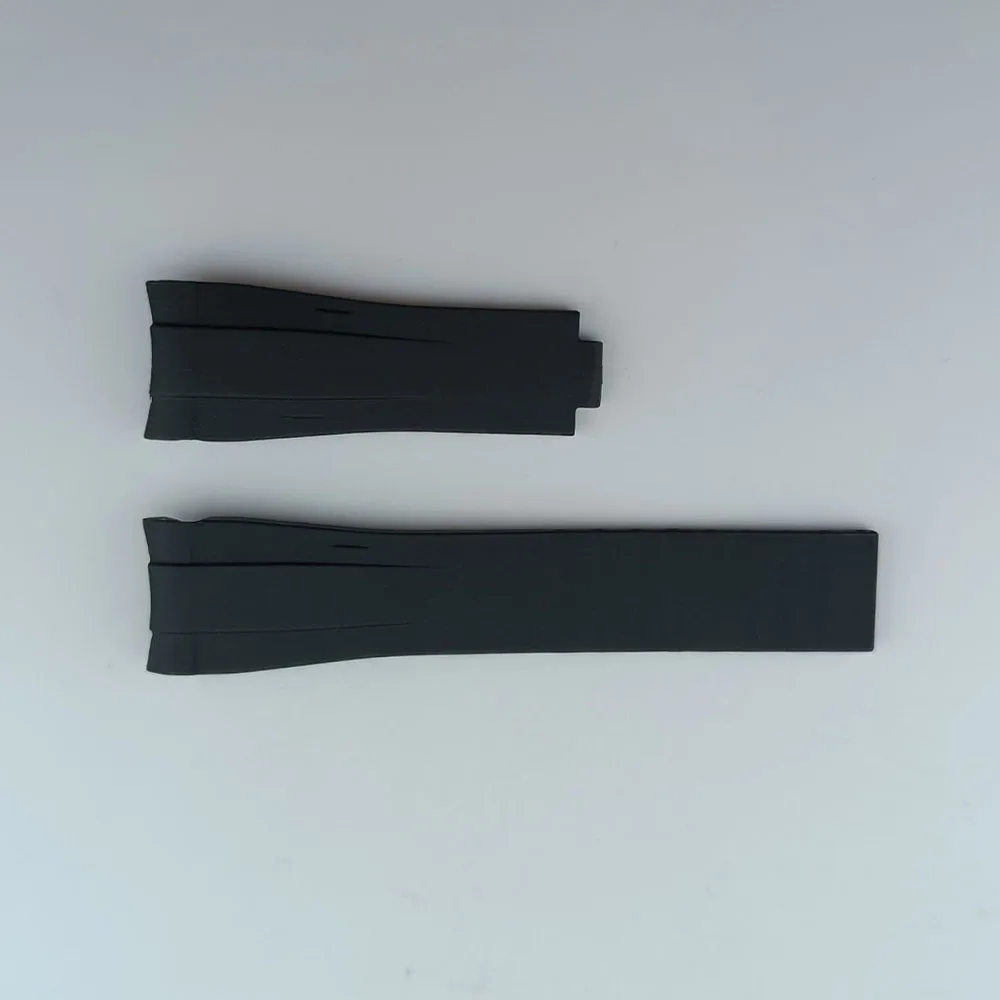 High-Quality 20mm Rubber Strap with Stainless Steel Buckle