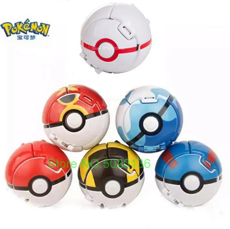 Pokémon Pop Action Pikachu Poke Ball Merchandise