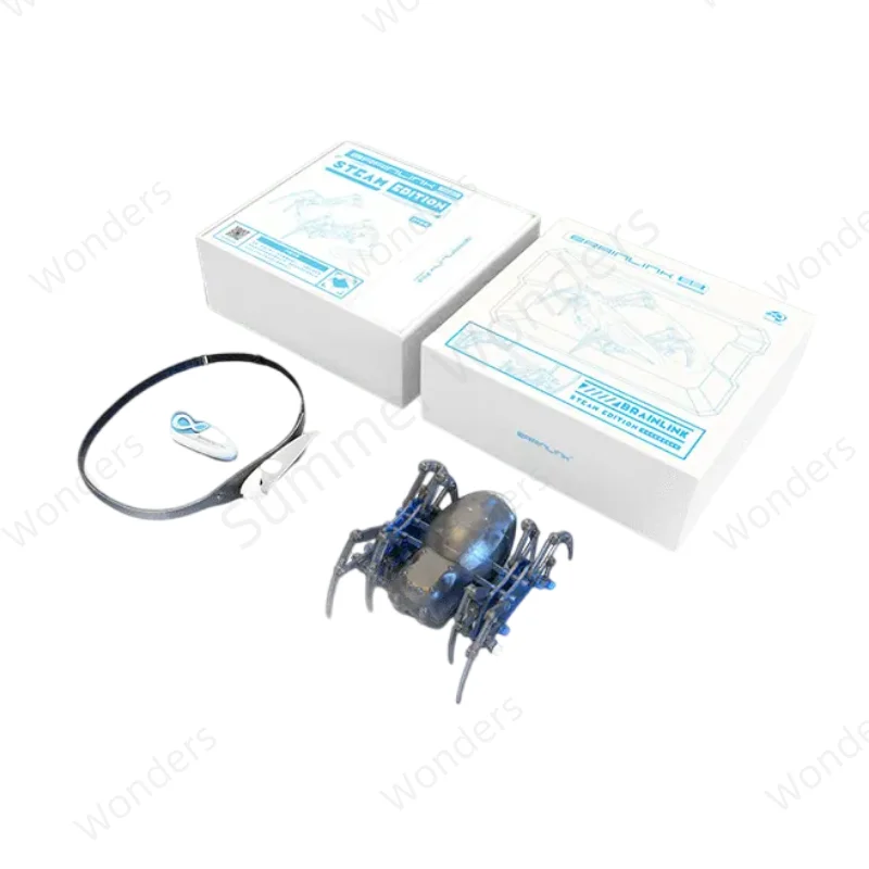 Mindlink Headset with New Spider EEG Brainlink Headband Mind Control Training Devices Cable for IOS and Android Games with APP 4