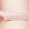 1/3pc Safe Folding Ladies Face Shaver Eyebrow Trimmer Blade Anti-Scratch Razor Makeup Tools Eyebrow Trimmer Face Razor for Women 4