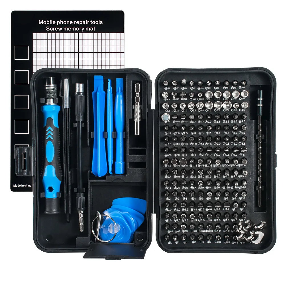CRV Screwdriver Set 170 In 1 Magnetic Torx Phillips Screw Bits Kit Electrical Screwdrivers Wrench Repair Phone PC Tools screwdriver set