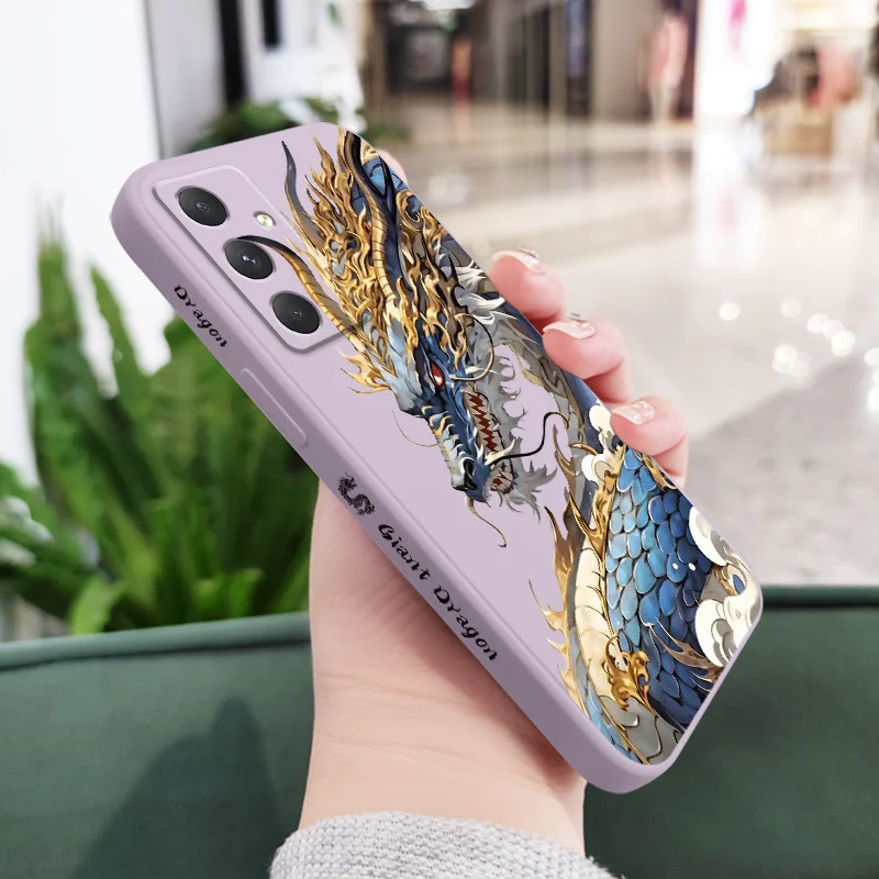 Flying Dragon Phone Case - Stylish Protective Cover with Fantasy Design
