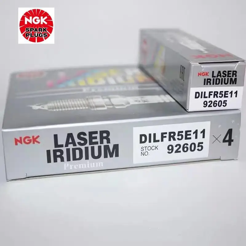 

Оригинальная Лазерная двойная иридиевая Свеча зажигания NGK DILFR5E11 92605 4/6P для NISSAN патруль 4,0 LTeana 2.3L HYUDNAI Equus 4.6L Sorento RAV4
