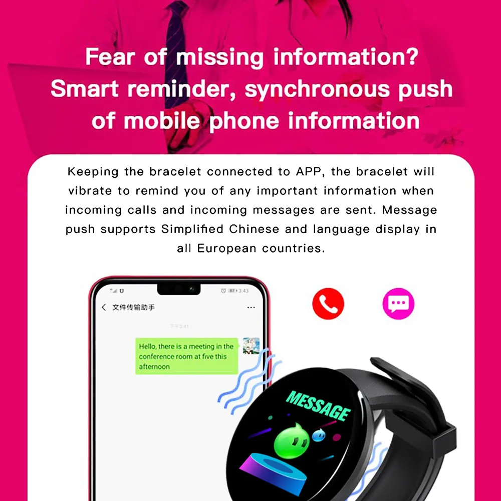 Smart Watch For Men Women