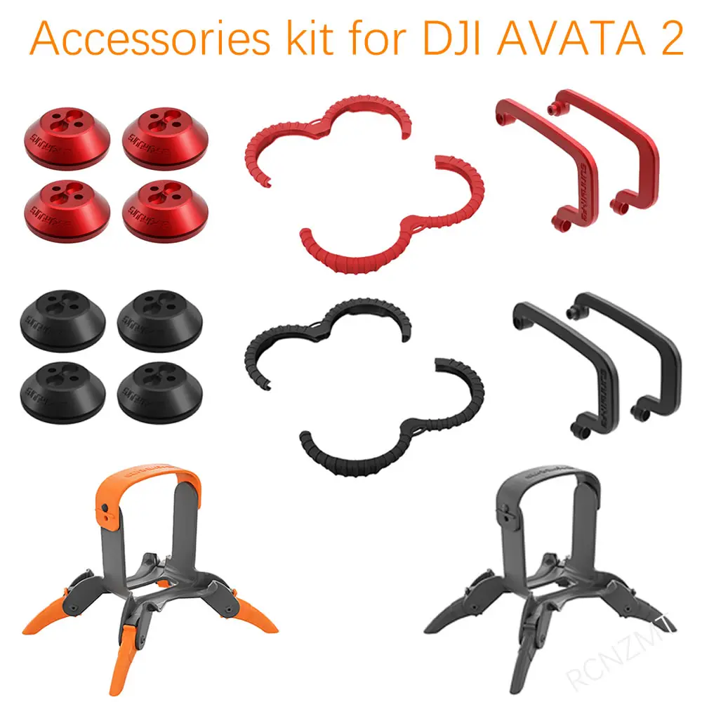 Protector Accessories Kit Combo for DJI Avata 2 Gimbal Bumper Motor Cover Protection Cap protective guards landing gear