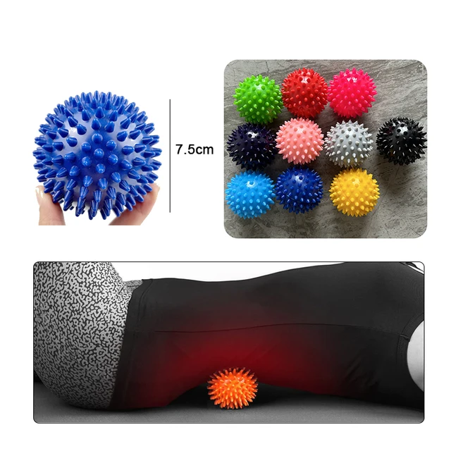 1pcs PVC Thorn Ball Yoga Massage Fitness Fascia Grip Strength Foot Hedgehog Relaxation Exercise Ball for Foot Care 1pcs PVC Thorn Ball Yoga Massage Fitness Fascia Grip Strength Foot Hedgehog Relaxation Exercise Ball for Foot Care