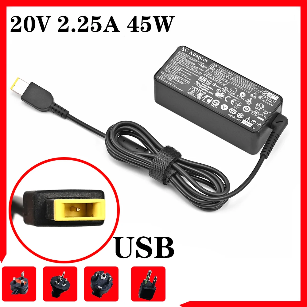 

Зарядное устройство для ноутбука, 20 в, 59370508 А, 45 Вт