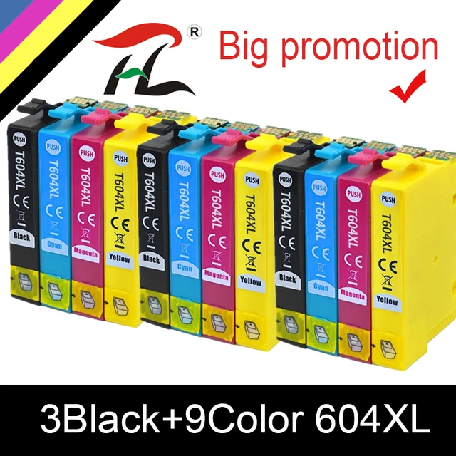 604XL Ink Cartridges Replacement for Epson 604 XL Ink Cartridge for Epson  Expression Home XP-2200 XP-2205 XP-3200 XP-3205 XP-4200 XP-4205, Workforce  WF-2910DWF WF-2930DWF WF-2935DWF WF-2950DWF 4pack : Buy Online at Best Price