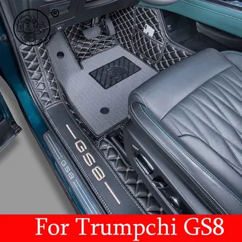 Car Floor Mats For GAC Trumpchi GS8 2th 2026 2025 2024 2023 Custom Auto Foot Pads Automobile Carpet Cover Interior Accessories 1