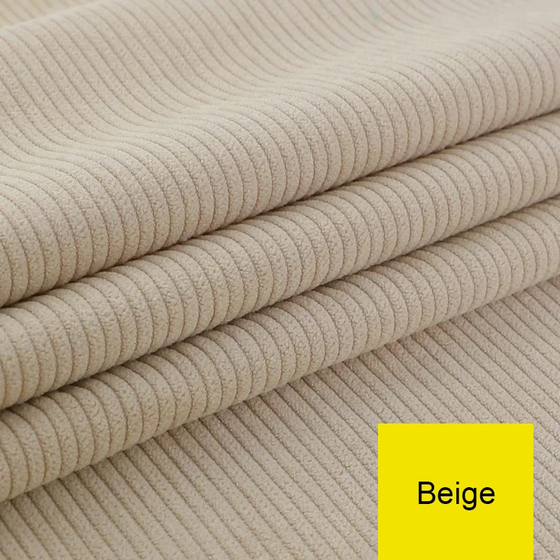 Pink Ribbed Corduroy Fabric for Sewing Clothing & Upholstery