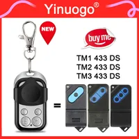 For TM1 433 DS / TM2 433 DS / TM3 433 DS 433MHz Fixed Code Garage Door Remote Control Gate Opener Handheld Transmitter 1