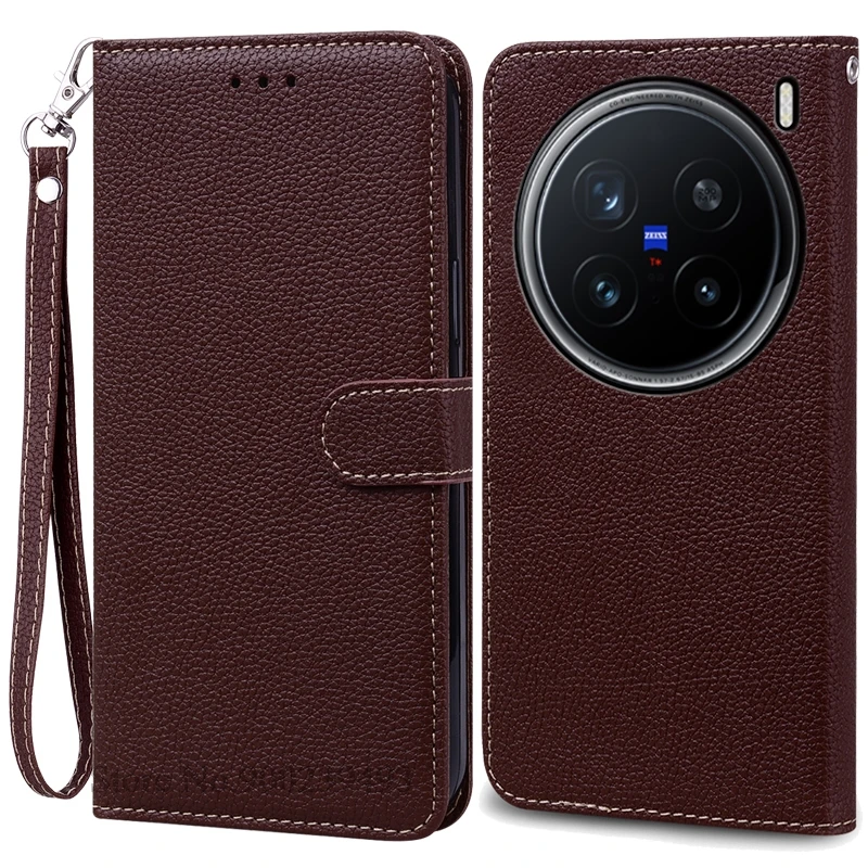 Leather Flip Wallet Case - Stylish and Durable Phone Cover