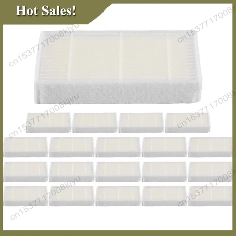 -A23G Ilife V5 V5S V3 V3S V5pro V50 V55 X5 V5S Pro 로봇 진공 청소기 부품 용 20 Pc Hepa 필터