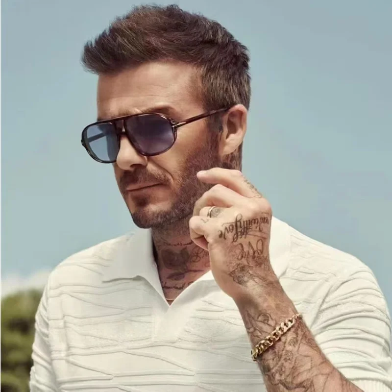 Occhiali Da Sole Vintage Aviation Uomo Luxury Brand Designer Shades Occhiali Da Sole Uomo Retro Gradient Mirror Fashion Driver Oculos De Sol