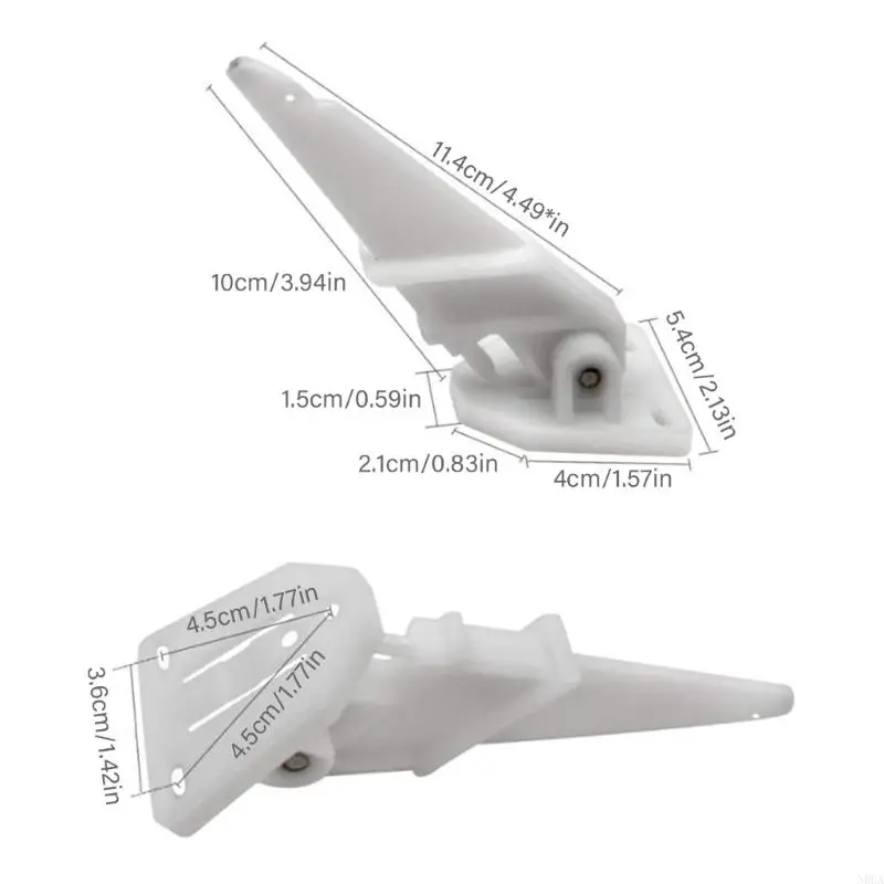 N0HA 80MPH Marine Speed ​​Meter Boats Speedometer Pitot Tube Boats Speedometer Automatic Kick-up Tube Assembly Portable Tool