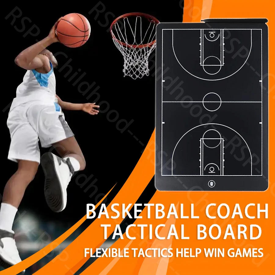 8.5/16-Inch LCD Electronic Basketball Football Handball Rugby Ice Hockey Volleyball Coaching Tactical Board Sports Training