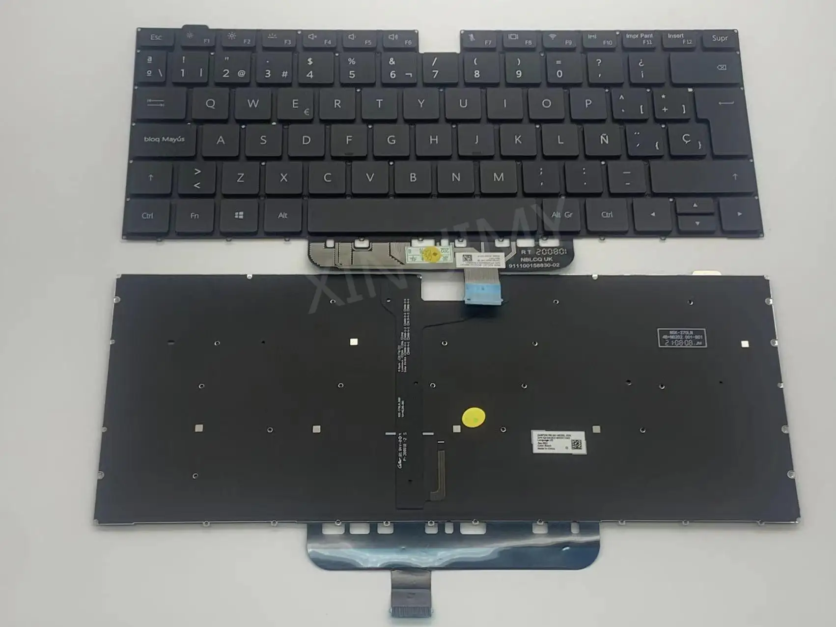 D15 Spanish Backlit Keyboard For Huawei MateBook D14 D15 2H