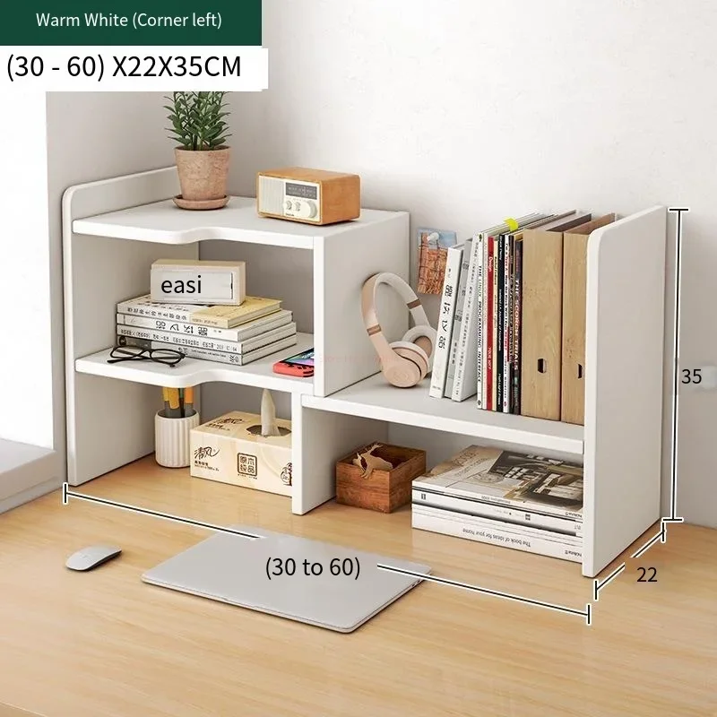 Storage Racks Desk Bookshelf Desktop Shelving Desk Storage Shelf Dormitory Good Learning Multi-layer Small Layer Shelf Layered