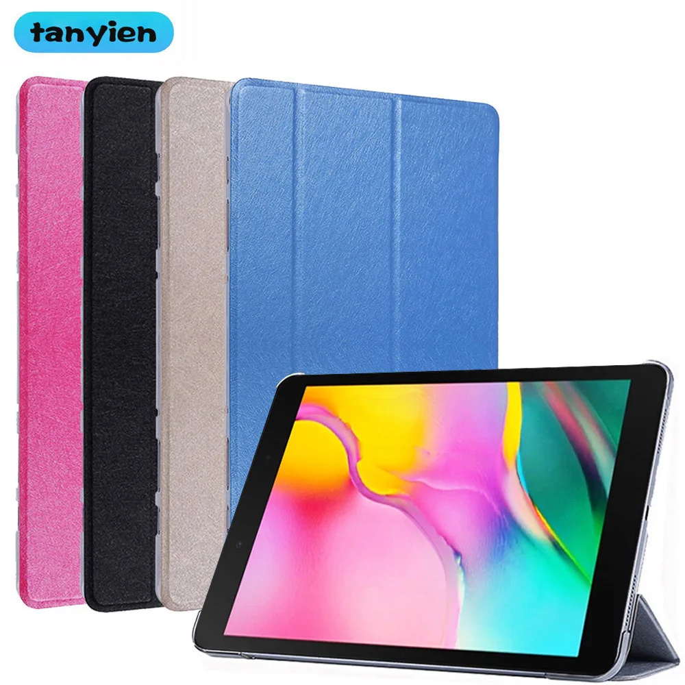 

Tablet Case For Samsung Galaxy Tab A 8.0 2019 SM-T290 SM-T295 T290 T295 Trifold PU Leather Stand Flip Cover