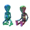 3D alien ornament with movable joints, creative Halloween, Christmas gifts, handmade holiday decorations 1