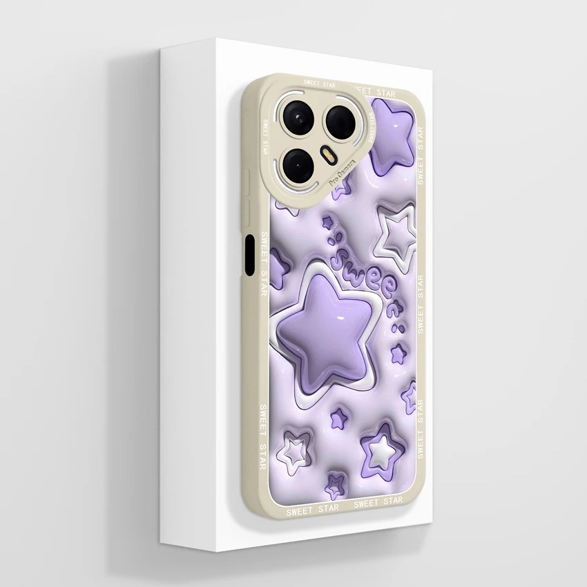 Shockproof Cute Dog Pattern Liquid Silicone Phone Case with Screen Protector