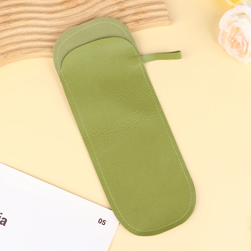 Vibrant PU Leather Waterproof Umbrella Sleeve - Portable Folding Umbrella Storage Case