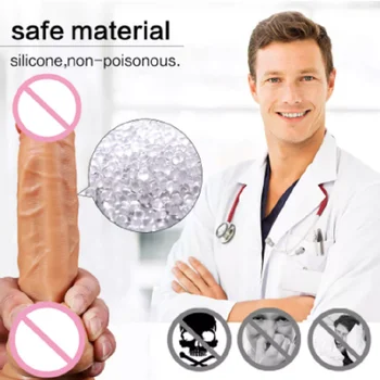 Realistic Suction Cup Penis Huge Dildos for Women Lesbian Toy Big Fake Dick Silicone Females Huge Silicon Gay Dildio Sex Toys 4