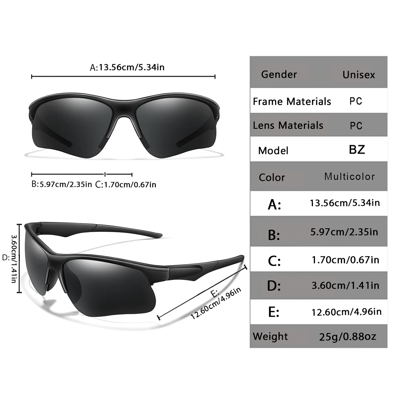 Men and Women Outdoor Sports Sunglasses UV400 Bicycle Cycling Eyewear Mtb Bike Camping Hiking Driving Goggles Colorful