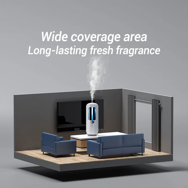 Rechargeable portable aroma diffuser 5 Modes Essential Oil Diffuser Machine for Home Car Room Fragrance to remove odors 5