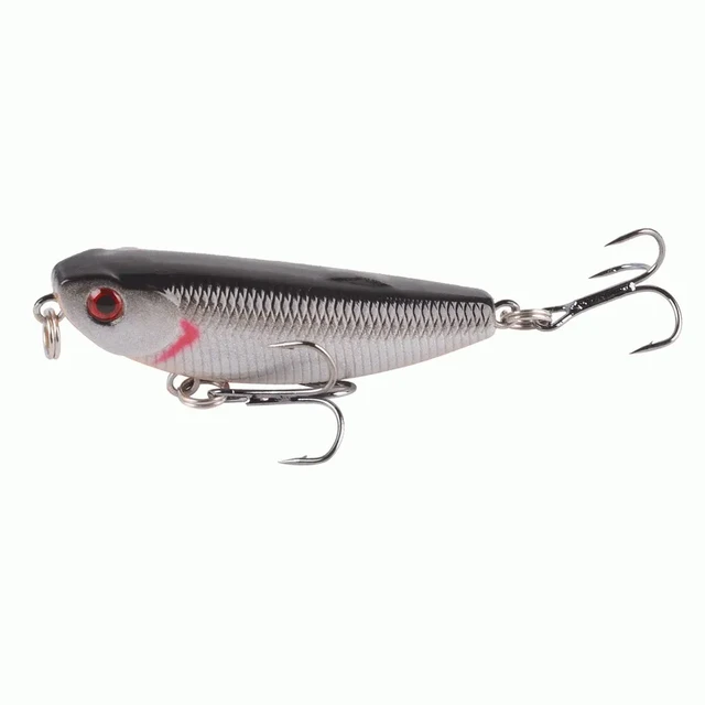 1Pcs Floating Pencil Fishing Lure 5cm 5.5g Top Water Dogs Hard