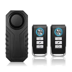 Wireless Waterproof Anti - Theft Alarm for Bicycles and Motorcycles (C- Set)