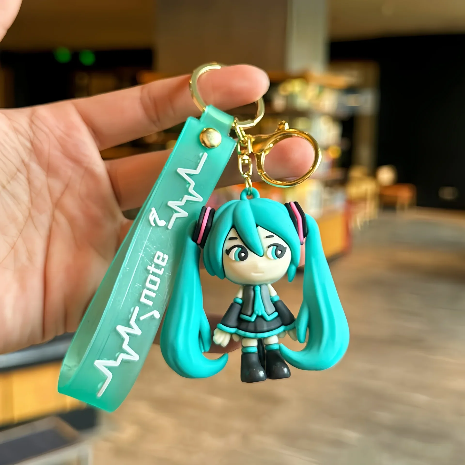 Hatsune Miku Anime Keychain - Cute Pendant & Backpack Charm Gift