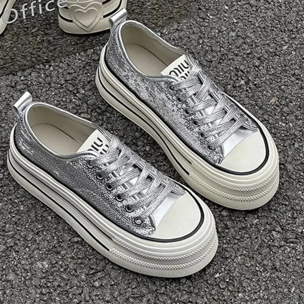 

Platform Shoes for Women Summer Luxury Shoes Women Designer Shoes Bling Fashion Casual Sneakers Woman Zapatos Para Mujeres