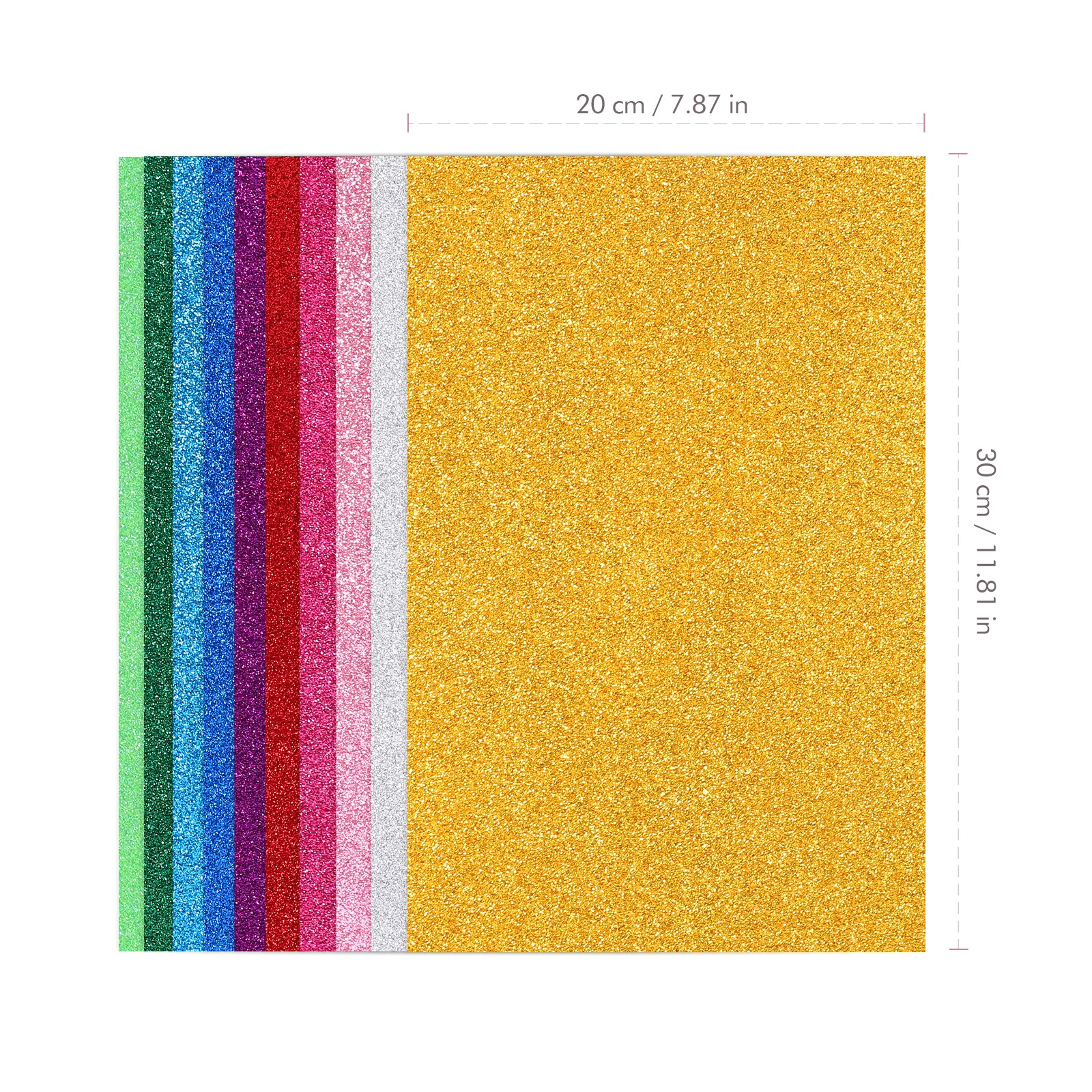 Colorful EVA Sponge Sheets for DIY Art Projects and Scrapbooking