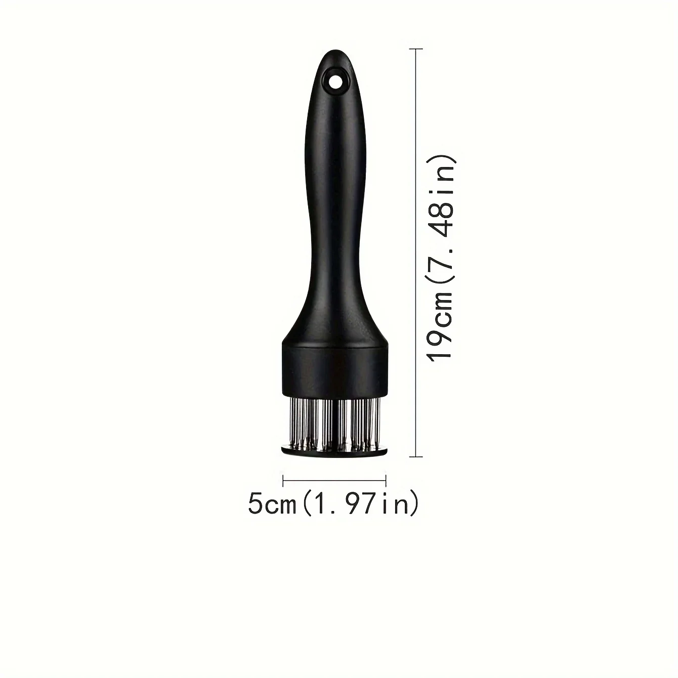 Professional Stainless Steel Meat Tenderizer, Equipped with Ultra-sharp Needles.