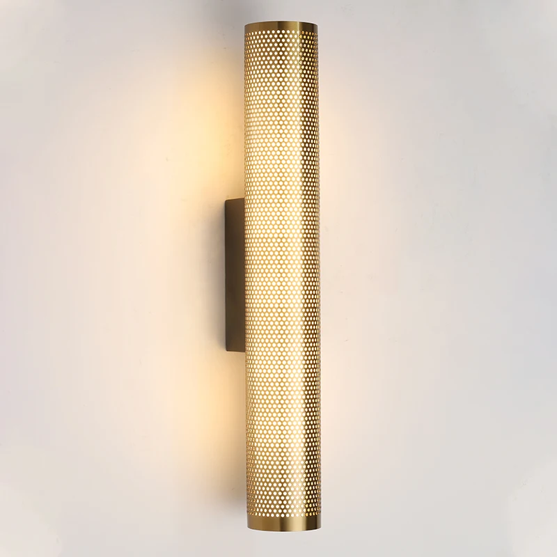 

Retro Brass Wall Lamp LED Indoor Decor Wall Light Luxury Sconce Mirror Light Living Room Bedroom Loft Corridor Lighting