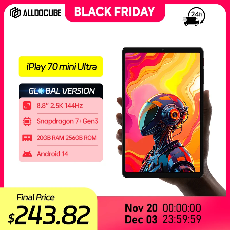 iPlay 70 mini Ultra　新品未開封シュリンク付き iPlay 70 mini Ultra 新品未開封シュリンク付き Alldocube iPlay 70