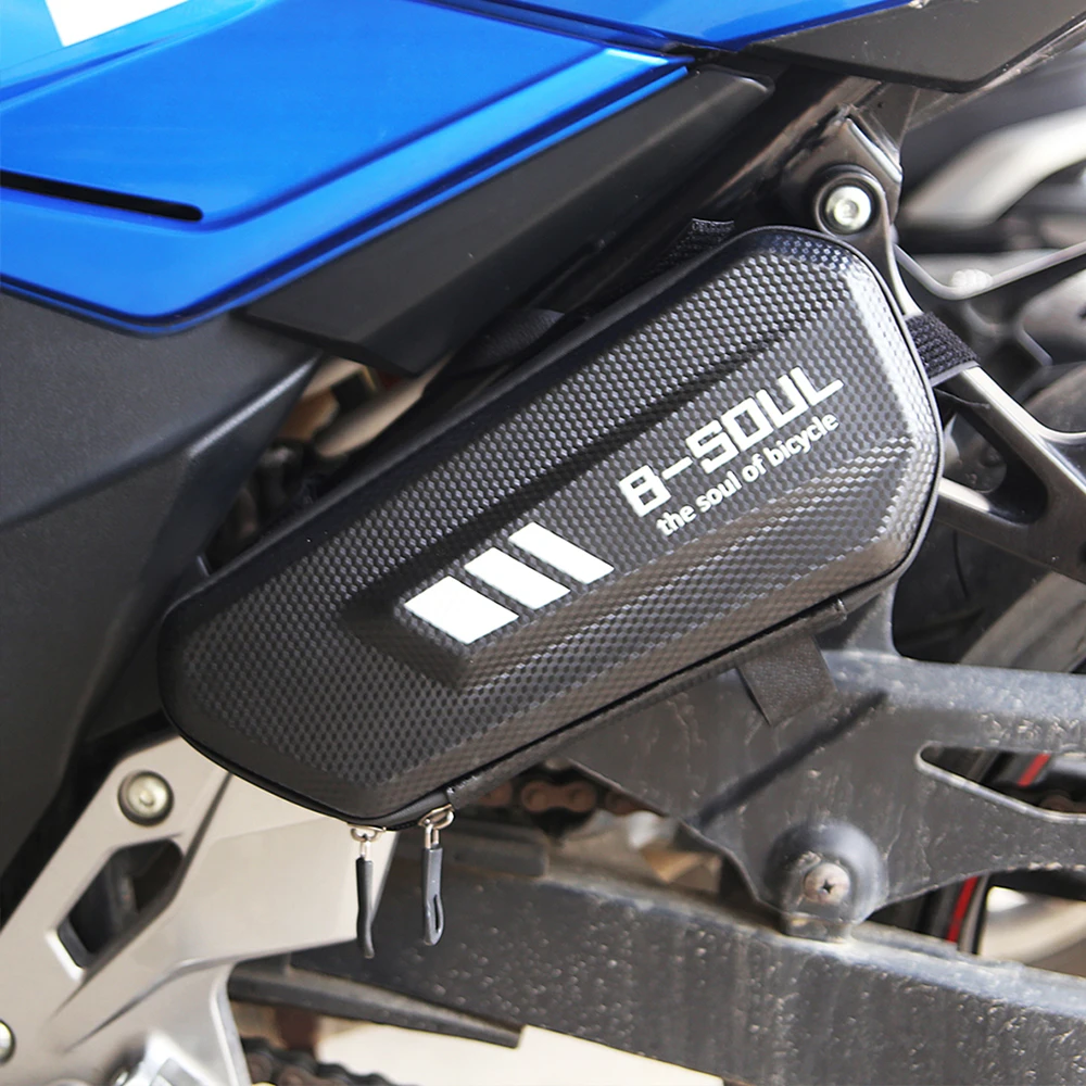 Sacoches De Cadre Pour Moto Honda CB125R / CB250R / CB300R - Étanches, Réglables, Paire Droite/gauche - 3