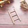 DIY HandCraft Birdcage Wood Parrot Toys Climbing Ladder Hamsters Toy Bird Supplies 3