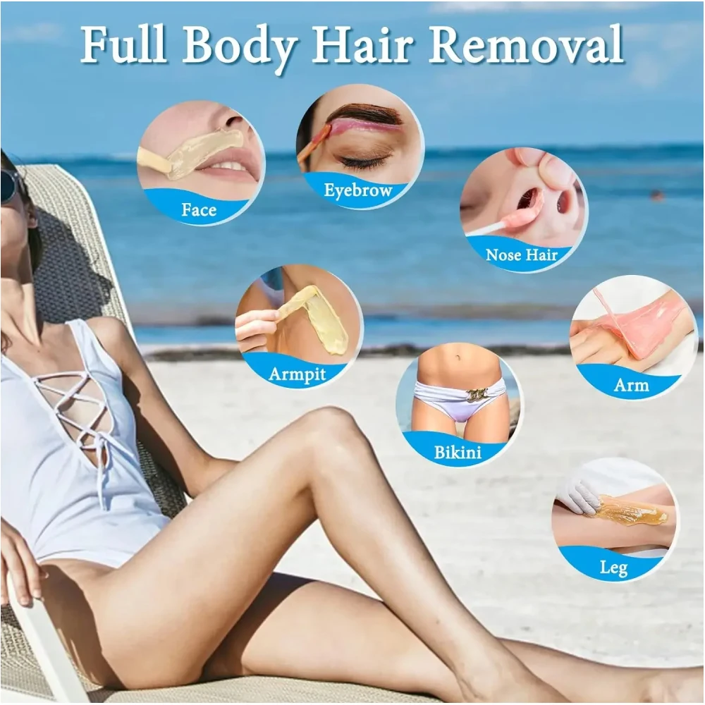 LINMANDA Wax Heater Portable Cartridge Wax Depilatory Roller Warmer Heater Waxing Hair Removal Machine At Home Use 6