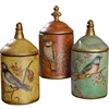 Vintage Ceramic Kitchen Jars Storage Jars Retro Tea Candy Jar Tin Sugar Cans Organizer Paint Storage Tanks Cooking WF1023303 3