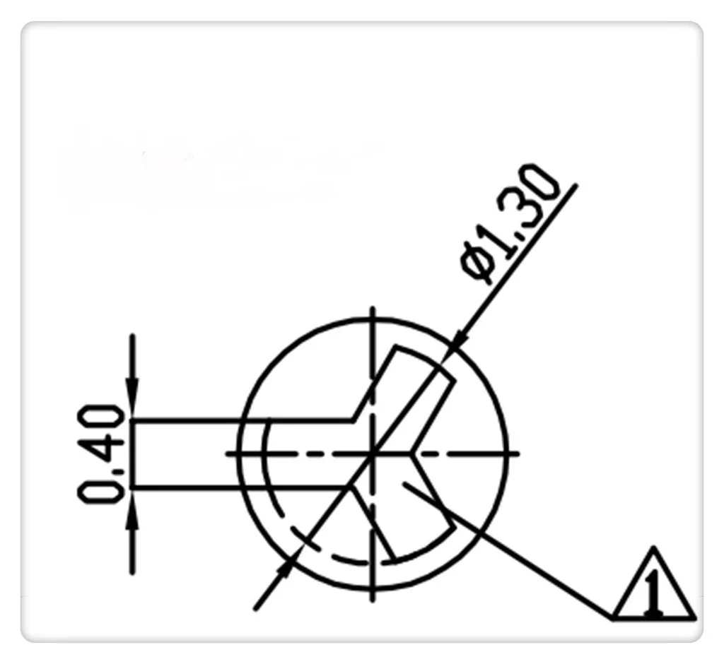 Destornillador Triangular para caja de reloj profesional, destornillador en  forma de Y, destornillador para reloj, apto para herramientas de correa de  reloj 20 mm jinwen reloj destornillador